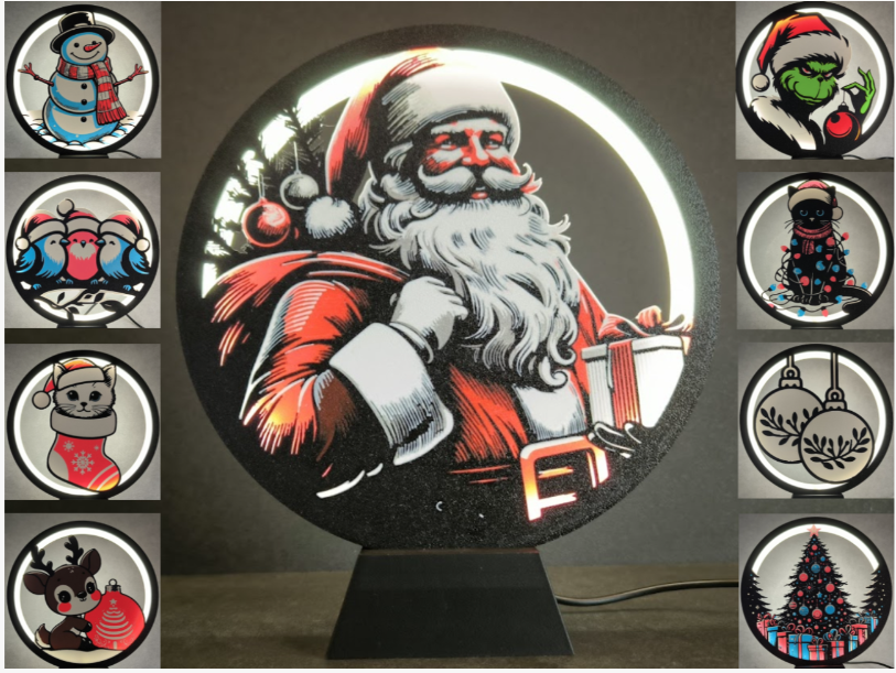 Luminária Paineis de Natal